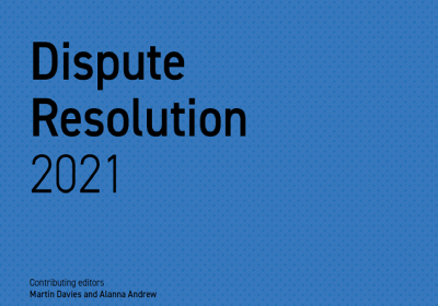Dispute Resolution 2021