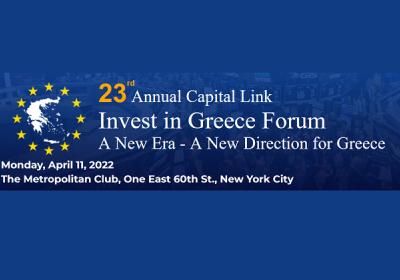 Bernitsas Law sponsors the 23RD Capital Link Invest in Greece