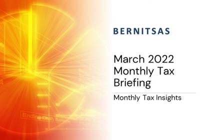 March 2022 Monthly Tax Briefing