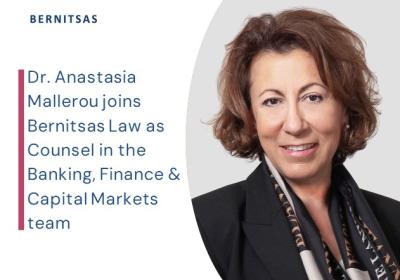 Bernitsas Law announces addition of Dr Anastasia Mallerou website
