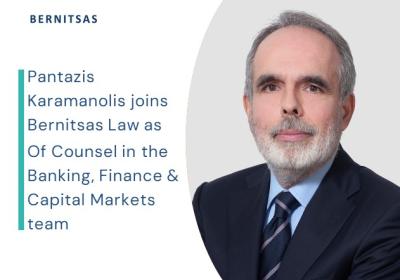 Bernitsas Law announces addition of Pantazis Karamanolis