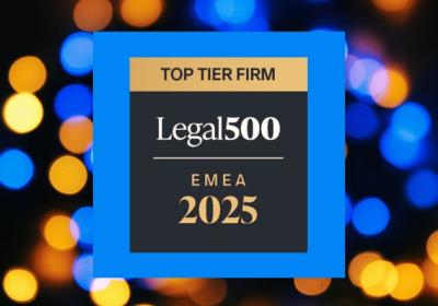 The Legal 500 EMEA Top Tier Rankings