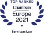 Chambers Europe 2021 Recognition