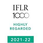 IFLR 1000 2021 -2022 Recognition highly regarded