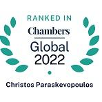 Christos Paraskevopoulos ranked in Chambers Global 2022