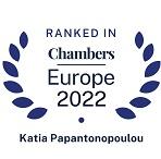 Katia Papantonopoulou Chambers Europe 2022