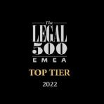 The Legal 500 EMEA 2022 Top Tier
