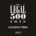 Legal 500 EMEA 2023 leading firm