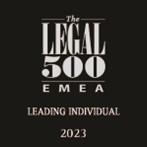 The Legal 500 EMEA Leading individual 2023