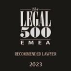 The Legal 500 EMEA 2023 recommended lawyer 