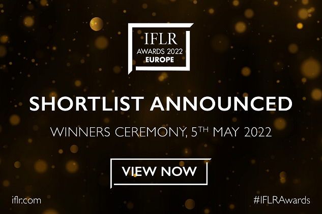 IFLR 100 Europe awards 2022